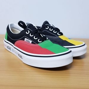 Vans‎ Era Spirit Espiritu Multi-Color Lace Up Sneaker Shoes Kids Size 2